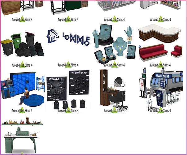 ats4, objets cc pour histoires spécifiques, cc du net, aroud the Sims4, coin des cc, objets pour commerces, gare, poste, studio enregistrement, bijoux, luniversims.fr.jpg