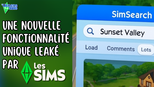 Plus d’informations sur «&nbsp;Les Sims 4 -  Leak de SimSearch&nbsp;»