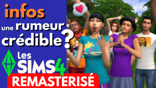 LES SIMS 4 REMASTERISÉ 😀 : nouveau jeu de base et monde ouvert ? 🎉