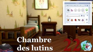 Chambre des lutins + agenda de l’atelier ✅ (partie 3) | #22 Calendrier de l’avent 🎄 | Les Sims 4