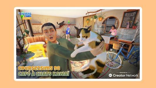 Plus d’informations sur «&nbsp;Sims Freeplay - Course2Sims saison 98 - Café à chats kawaï&nbsp;»