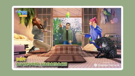 Plus d’informations sur «&nbsp;Sims Freeplay - Défi de création - Au revoir, Hanamachi !&nbsp;»