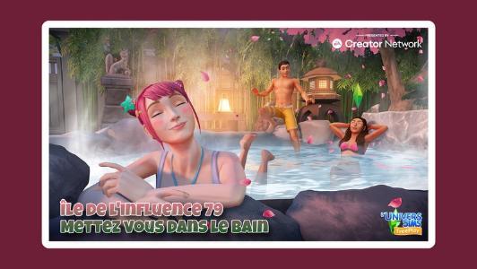 Plus d’informations sur «&nbsp;Sims Freeplay - L'île de l'influence Saison 79 - Mettez-vous dans le bain !&nbsp;»