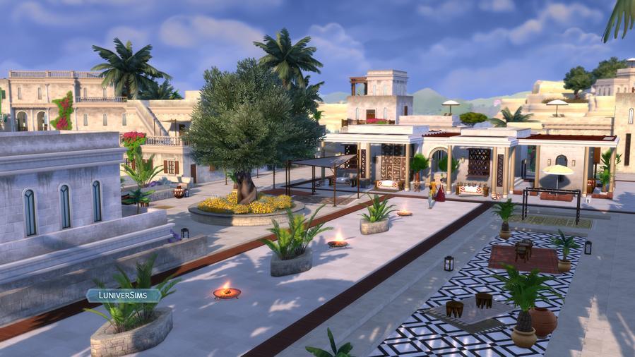 Les-Sims-4-Héritage-et-Royauté-Découvrez-le-monde-de-Ondarion-dembélé-marché