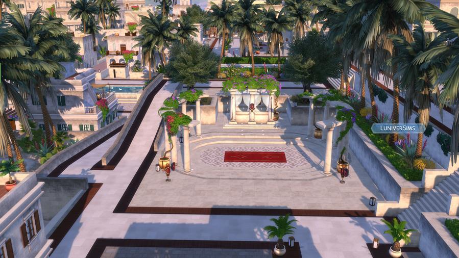 Les-Sims-4-Héritage-et-Royauté-Découvrez-le-monde-de-Ondarion-dembélé-pavillon-des-épées