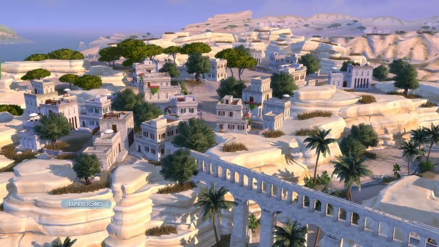 Les-Sims-4-Héritage-et-Royauté-Découvrez-le-monde-de-Ondarion-vue générale