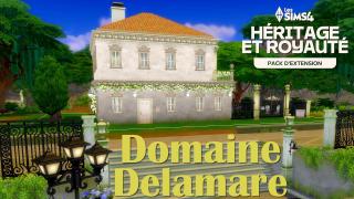Un nouveau domaine pour les Delamare 🏰🌹 | Les Sims 4 Héritage et royauté 👑