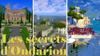 Découvrons les secrets d’Ondarion 🤫🏰 | Early Access Les Sims 4 Héritage et royauté 👑
