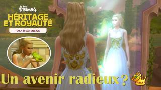 Un avenir radieux pour l’héritière des Delamare ? 🪞👸🏼 | Les Sims 4 Héritage et royauté 👑