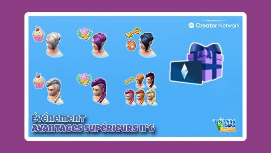Plus d’informations sur «&nbsp;Sims Freeplay - Evènement Avantages supérieurs N°6&nbsp;»