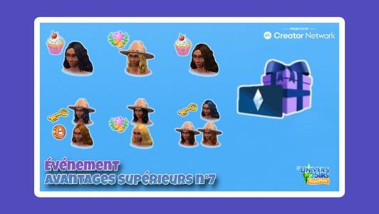 Plus d’informations sur «&nbsp;Sims Freeplay - Evènement Avantages supérieurs N°7&nbsp;»