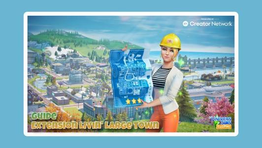 Plus d’informations sur «&nbsp;Sims Freeplay - Guide divers - Extension Livin' Large Town&nbsp;»