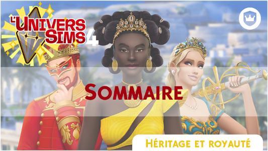 Plus d’informations sur «&nbsp;Sommaire des nouveautés Les Sims 4 Héritage et Royauté&nbsp;»