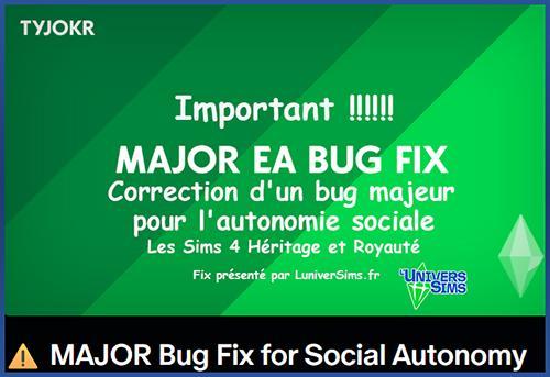 tyjork-fix social autonomy-fix social autonomy-fix autonomie social, heritage et royauté bug, bug, fix, luniversims.fr.jpg
