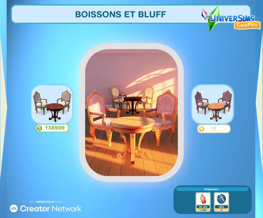Sims Freeplay - Défi de création - L'alibi Alto- boissons-et-bluff.jpg