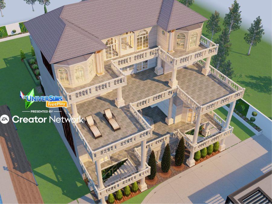 Sims Freeplay - Défi de création - L'alibi Alto-maison1.jpg