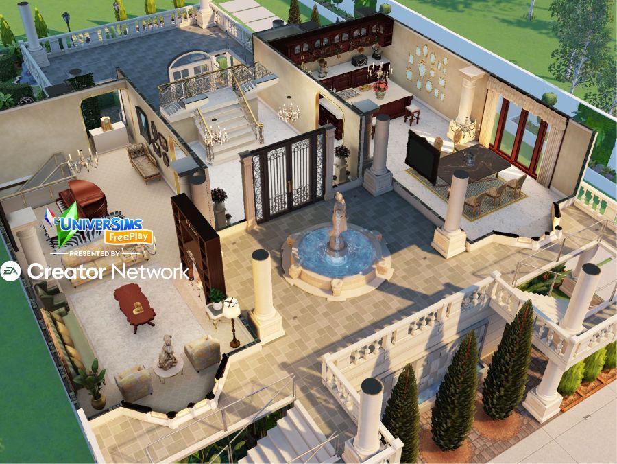 Sims Freeplay - Défi de création - L'alibi Alto-maison5.jpg