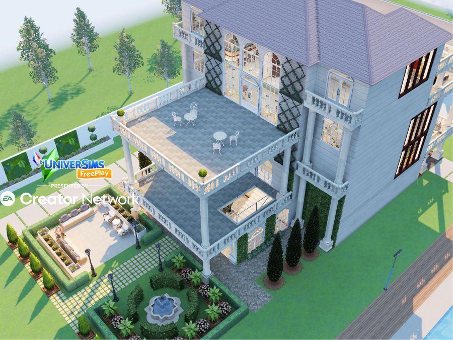 Sims Freeplay - Défi de création - L'alibi Alto-maison9.jpg