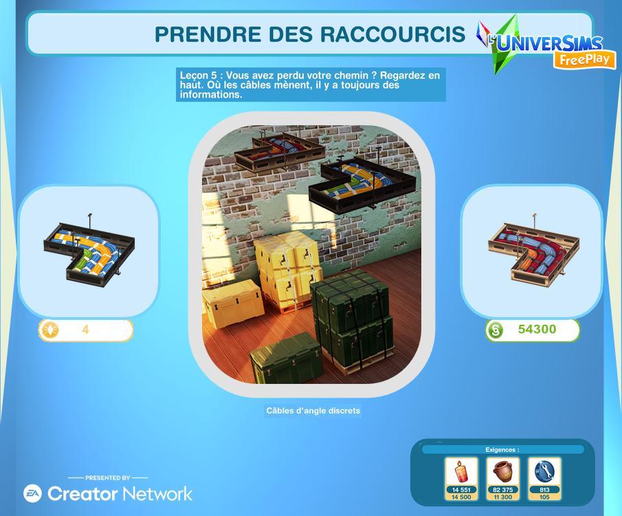Sims Freeplay - Défi de création - L'espion qui m'a aidé- prendre-des-raccourcis.jpg