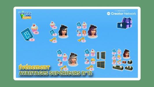 Plus d’informations sur «&nbsp;Sims Freeplay - Evènement Avantages supérieurs N°12&nbsp;»