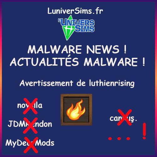 luthienrising, nouveaux malwares, avertissement pour le jeu Sims4, nouveaux malwares, luniversims.fr.jpg