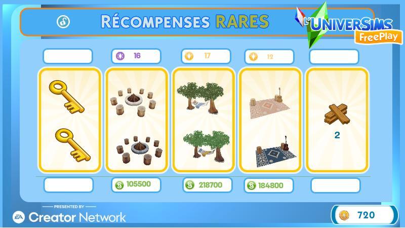 Sims Freeplay - Ile-Camp-des-petites-bêtes -- récompenses-rares..jpg