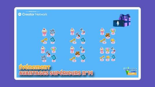 Plus d’informations sur «&nbsp;Sims Freeplay - Evènement Avantages supérieurs N°14&nbsp;»