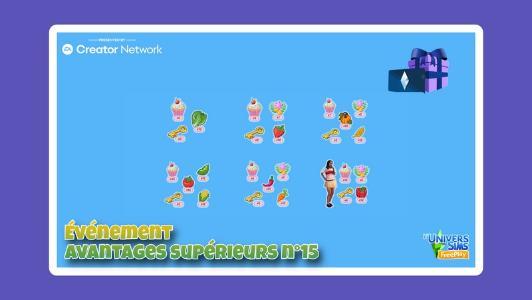 Plus d’informations sur «&nbsp;Sims Freeplay - Evènement Avantages supérieurs N°15&nbsp;»