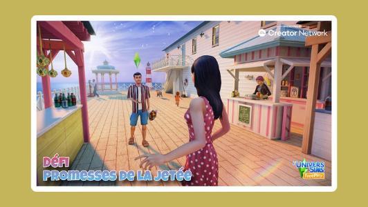 Plus d’informations sur «&nbsp;Sims Freeplay - Défi de création - Promesses de la jetée&nbsp;»