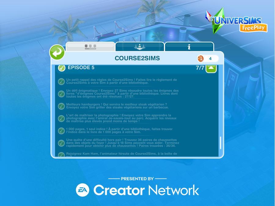 Sims Freeplay - Course2Sims Saison 109 - Epreuve du feu-EP5 (15).jpg