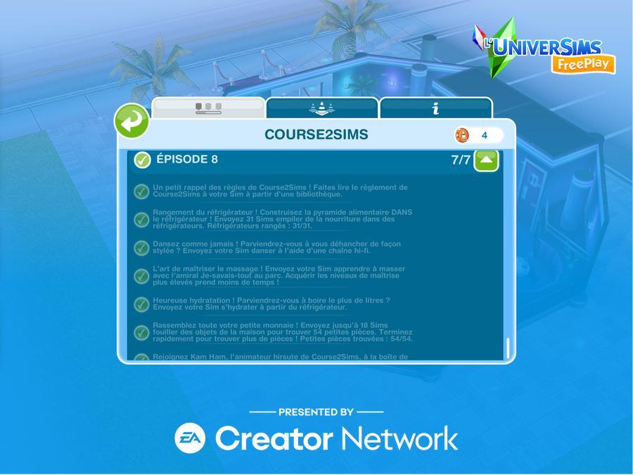 Sims Freeplay - Course2Sims Saison 109 - Epreuve du feu-EP5 (5).jpg