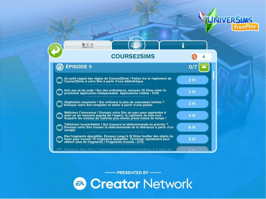 Sims Freeplay - Course2Sims Saison 109 - Epreuve du feu-EP5 (6).jpg