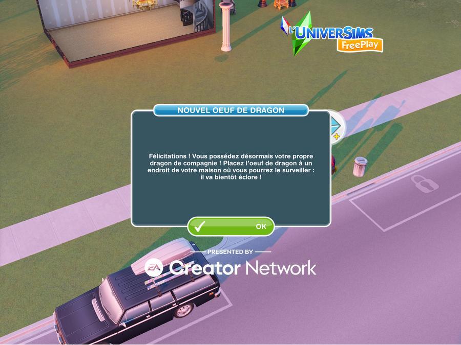 Sims Freeplay - Course2Sims Saison 109 - Epreuve du feu- OEUF-1.jpg