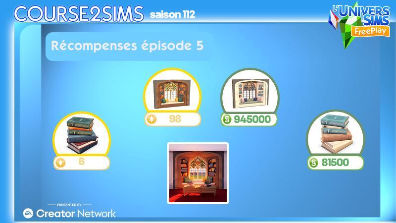 Sims Freeplay - Course2Sims Saison 112 -Archives-royales- EP5.jpg