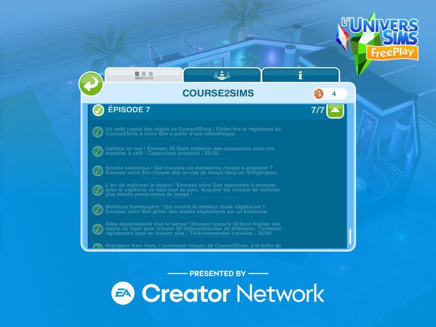 Sims Freeplay - Course2Sims Saison 112 -Archives-royales-missions (9).jpg