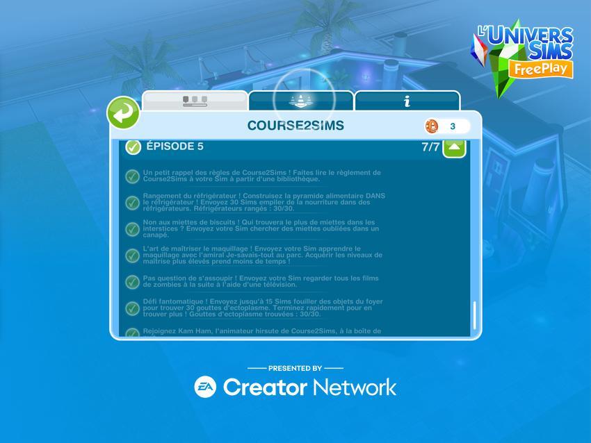 Sims Freeplay - Course2Sims Saison 117 - Conspirations de curiosités-EP5M.jpg