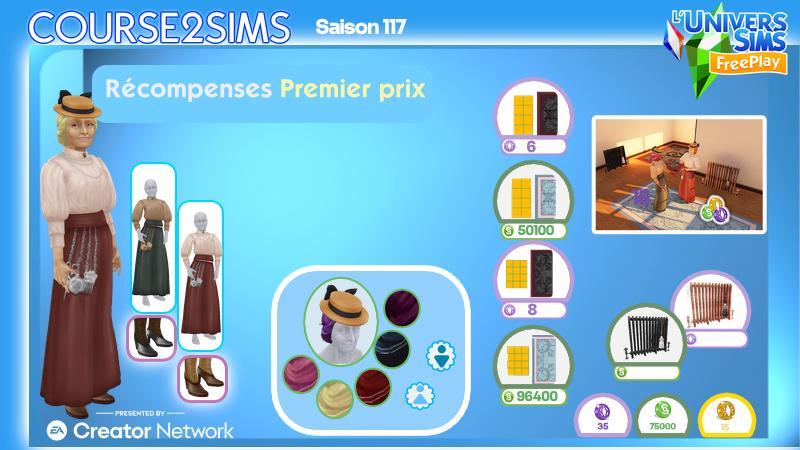 Sims Freeplay - Course2Sims Saison 117 - Conspirations de curiosités- PREMIER-PRIX.jpg