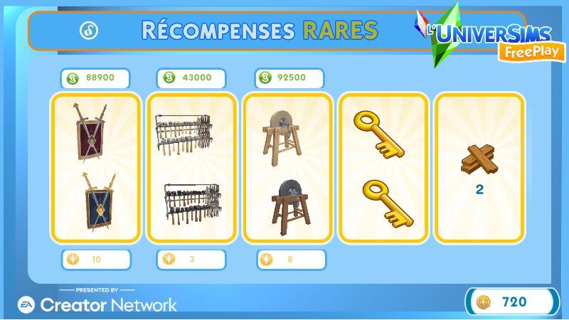 Sims Freeplay - Duel des forgerons- récompenses-rares-.jpg