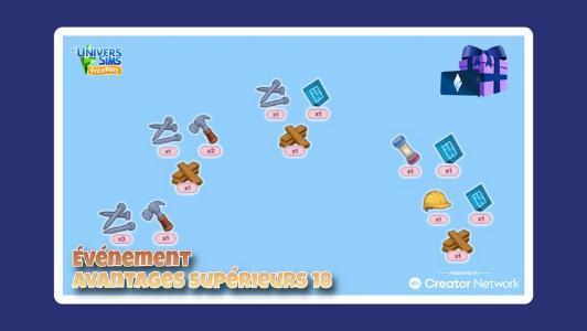 Plus d’informations sur «&nbsp;Sims Freeplay - Evènement Avantages supérieurs N°18&nbsp;»