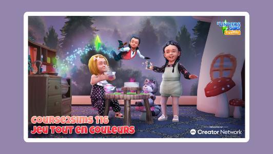 Plus d’informations sur «&nbsp;Sims Freeplay - Course2Sims Saison 116 - Jeu Tout En Couleurs&nbsp;»