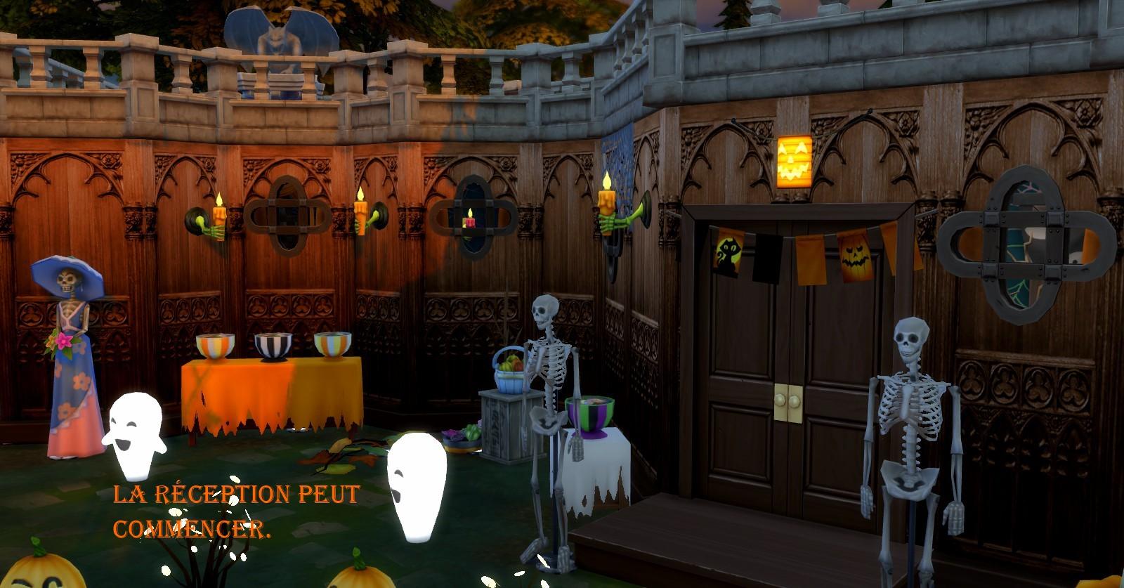Jardin -parc d'Halloween