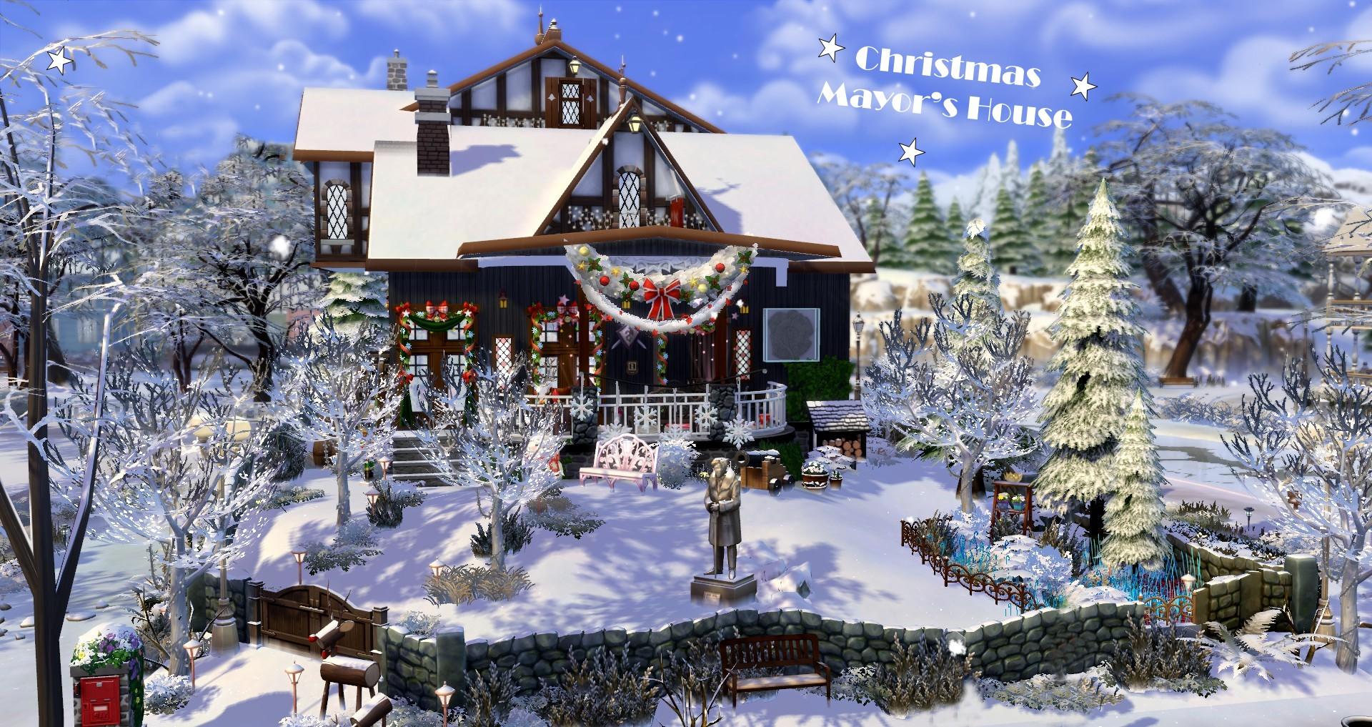 Christmas Mayor's House