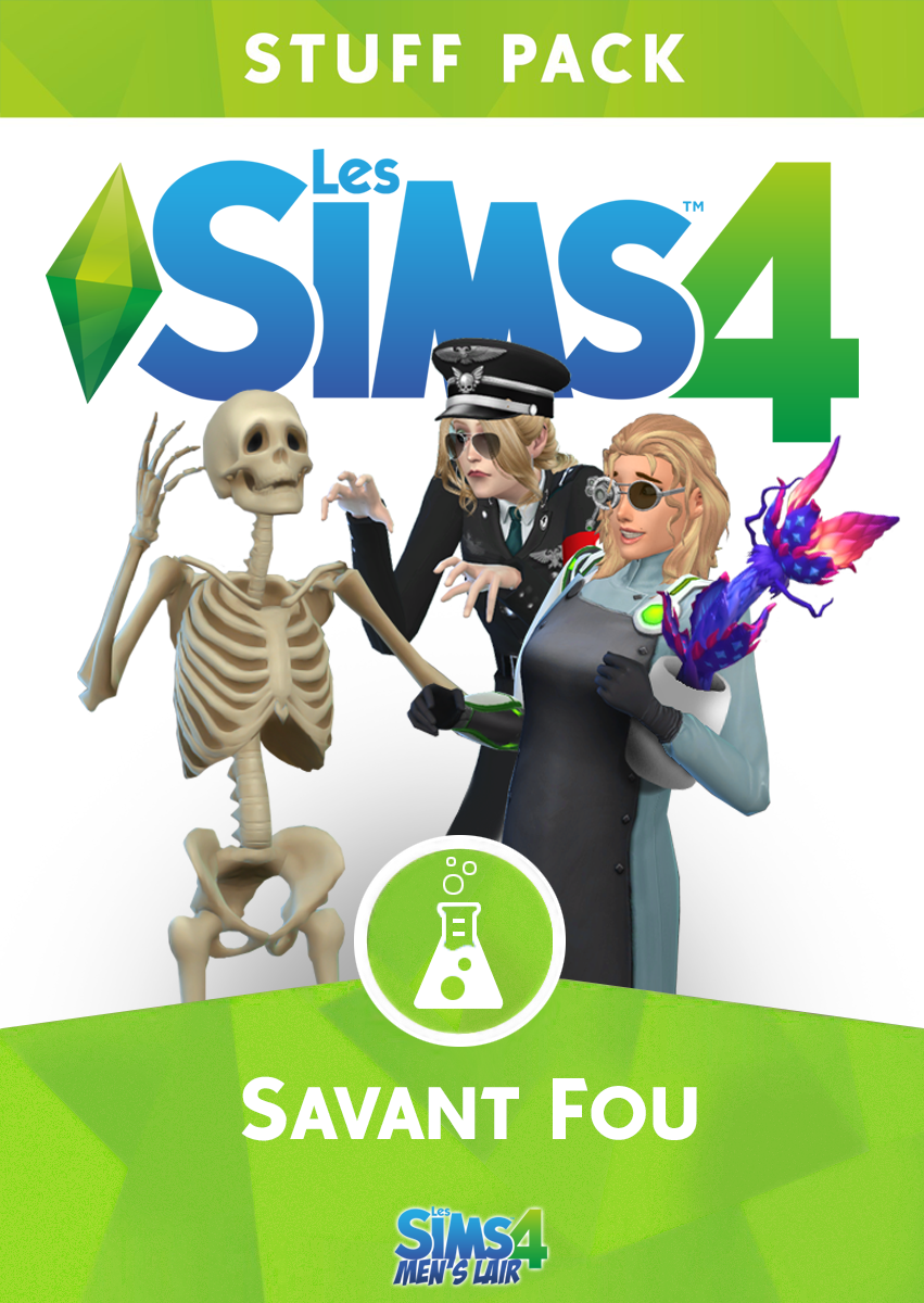 Pack d'objets " Savant Fou"