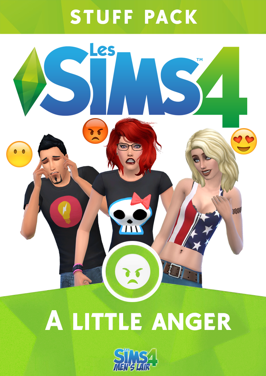 Pack Anger sims4