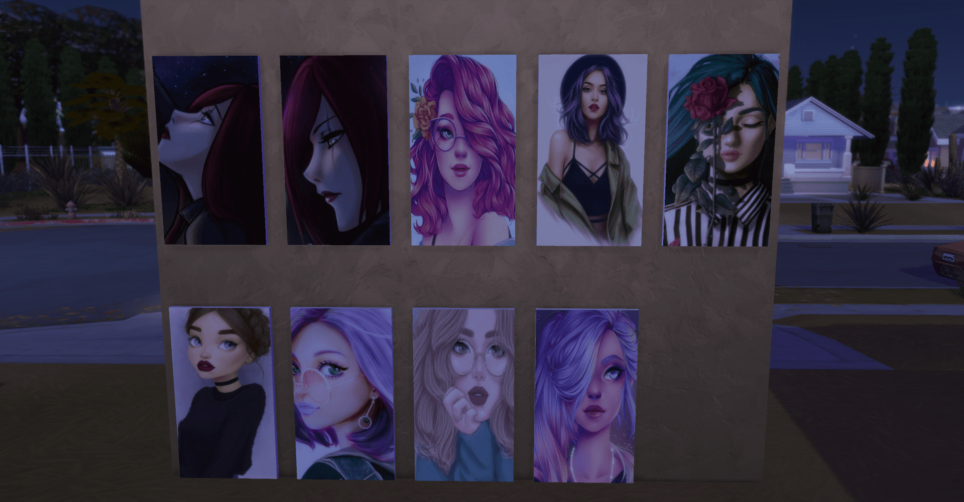 Painting sans cc femmes