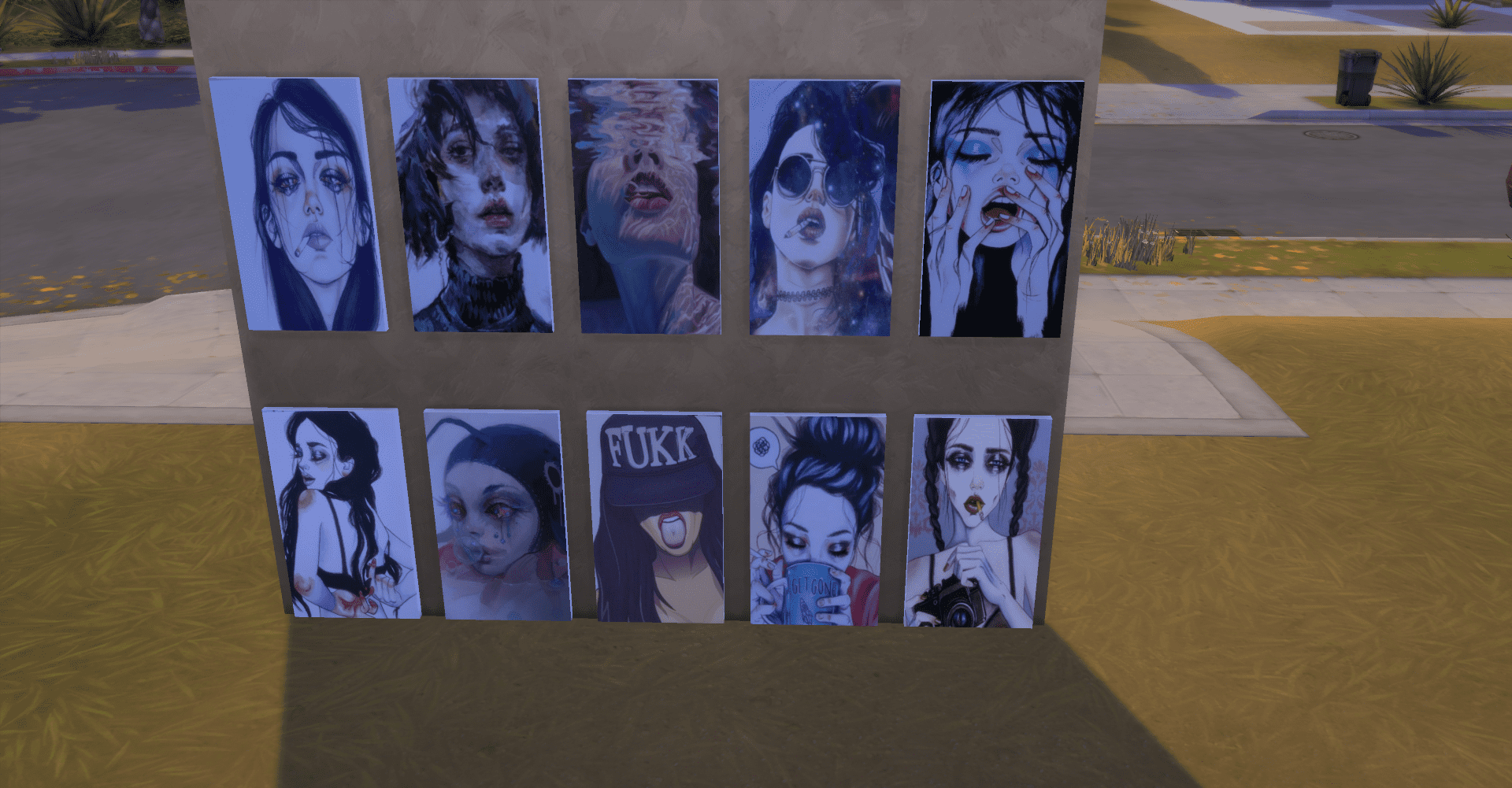 Painting sans cc portraits