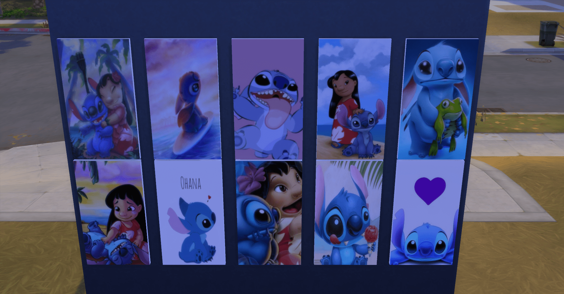 Painting sans cc lilo et stitch