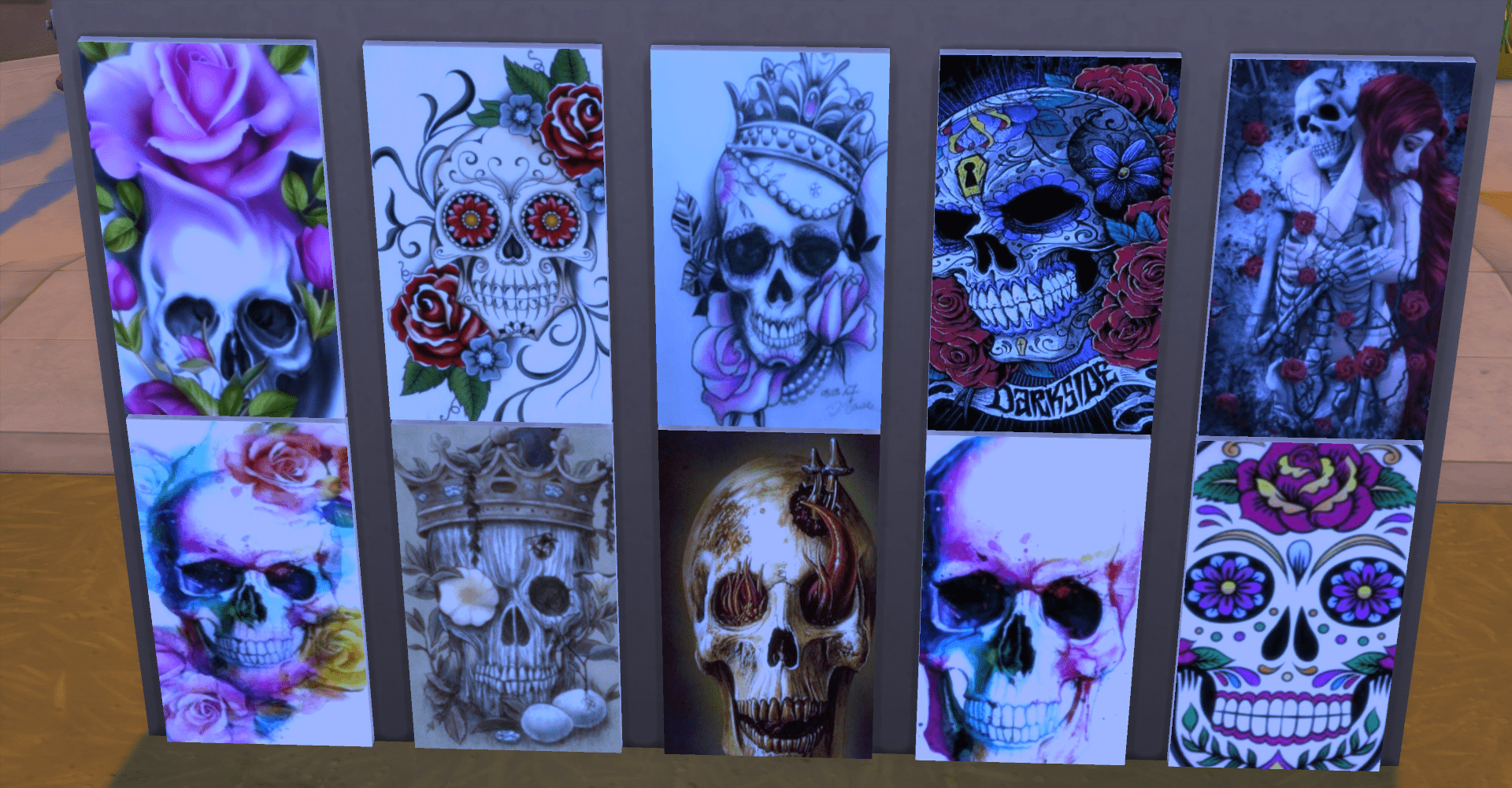 Painting sans cc squelette