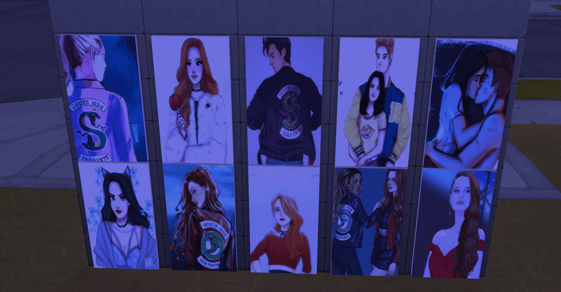 Painting sans cc riverdale