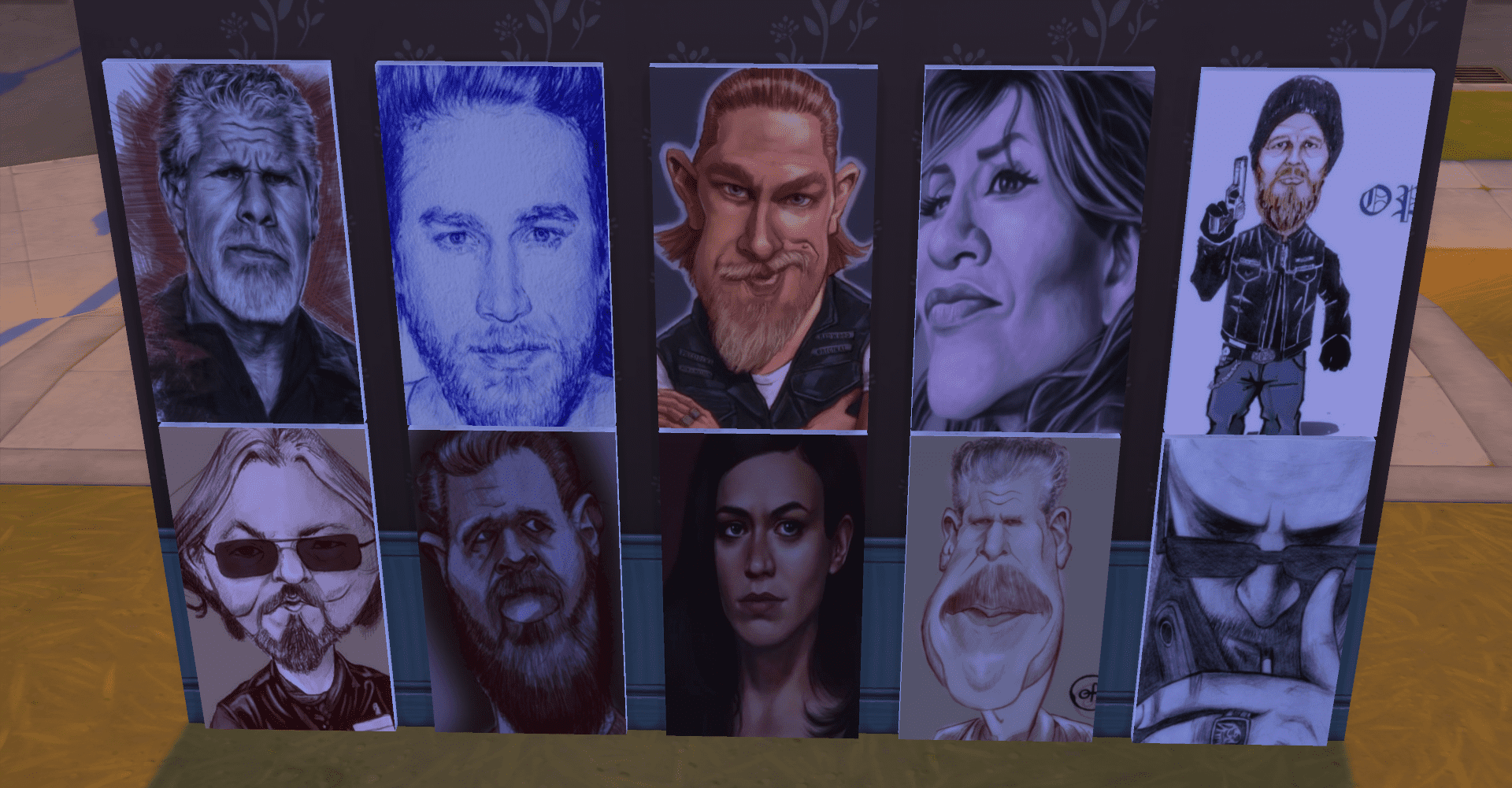 Painting sans cc sons of anarchy